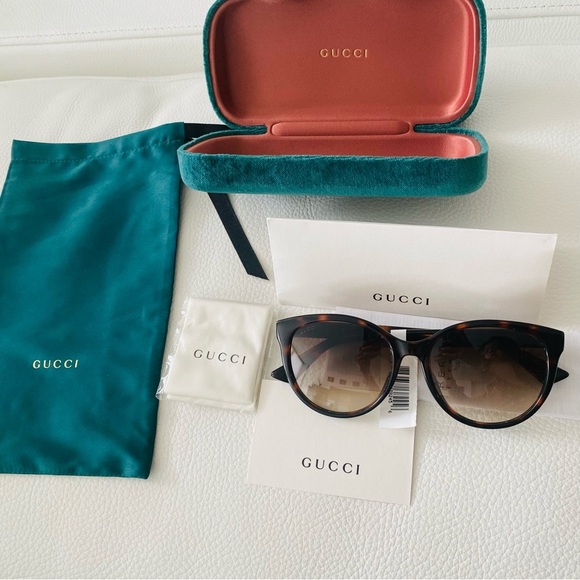 New Gucci Cat Eye Sunglasses 53mm main image 8